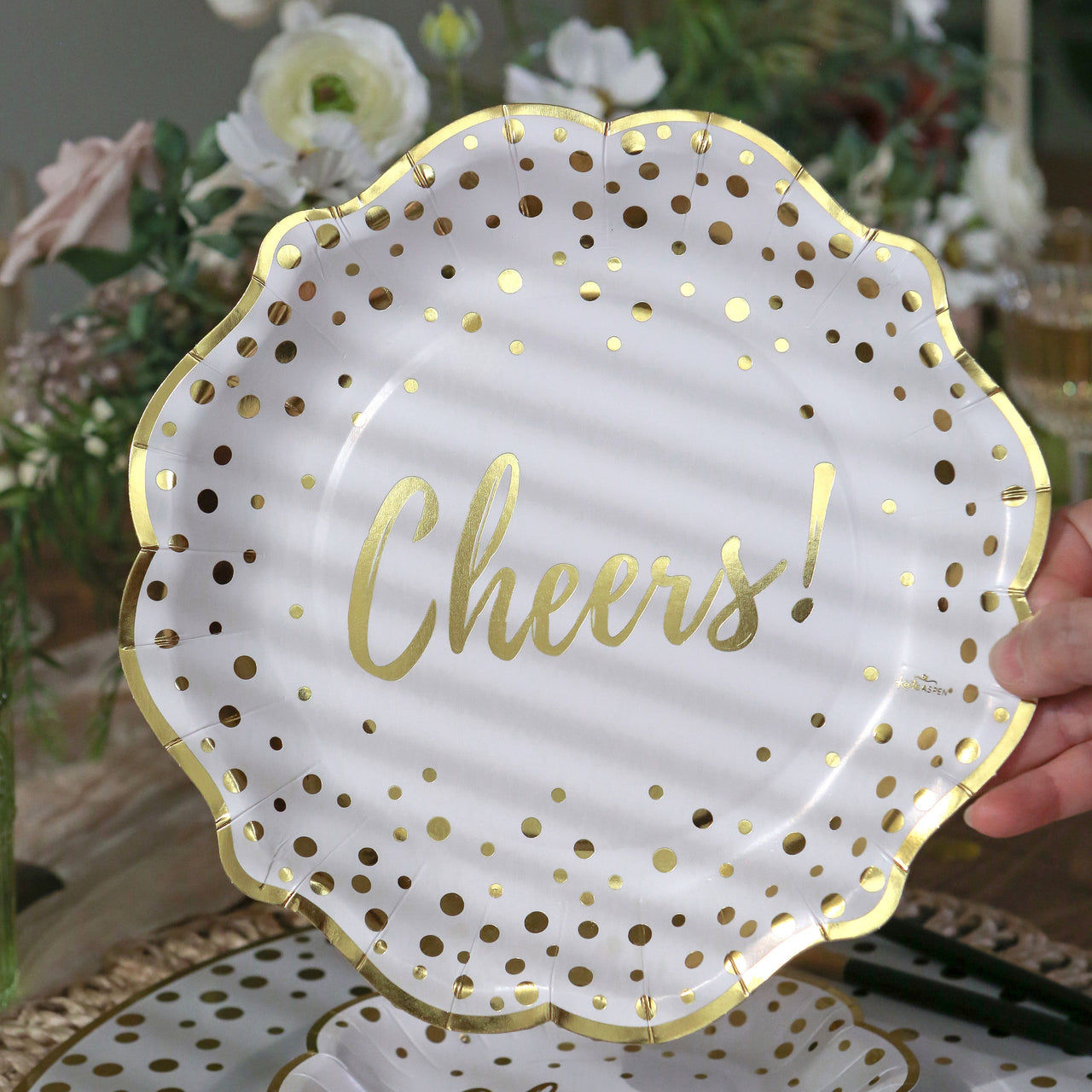 Cheers 72 Piece Party Tableware Set (24 Guests) | Kate Aspen | Alternate Image 3