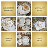 Thumbnail for Cheers 72 Piece Party Tableware Set (24 Guests) | Kate Aspen | Alternate Image 5