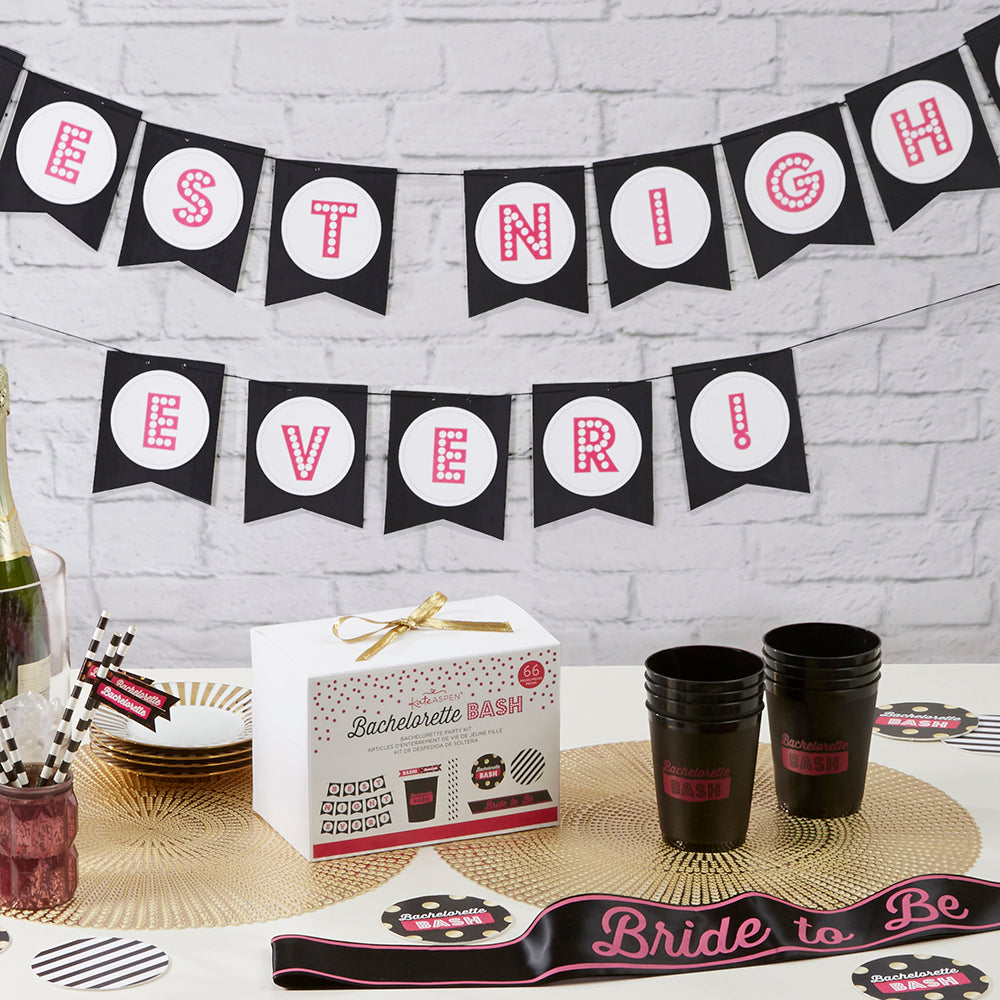 Bachelorette Bash 66 Piece Bachelorette Party Kit Main Image, Kate Aspen | Party Kit