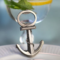 Thumbnail for Anchor Nautical Bottle Opener Alternate Image 3, Kate Aspen | Bottle Openers