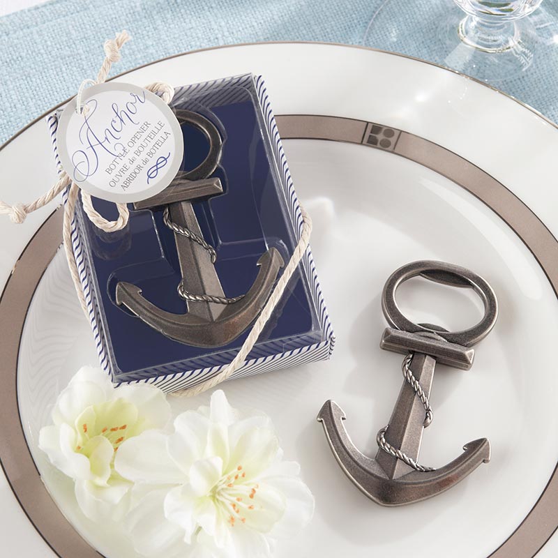 Anchor Nautical Bottle Opener Main Image, Kate Aspen | Bottle Openers