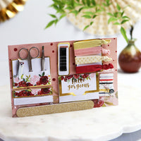 Thumbnail for Burgundy Blush Floral Wedding Survival Kit Alternate Image 2, Kate Aspen | Survival Kit