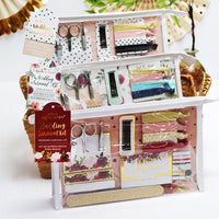 Thumbnail for Burgundy Blush Floral Wedding Survival Kit Alternate Image 6, Kate Aspen | Survival Kit