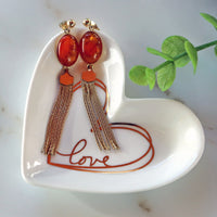 Thumbnail for Heart Shaped Trinket Dish - Small Alternate Image 9, Kate Aspen | Trinket Dish