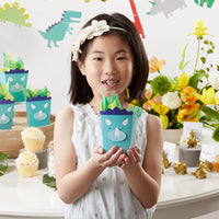 Thumbnail for Dinosaur Popcorn Favor Box (Set of 12) Alternate Image 7, Kate Aspen | Favor Box