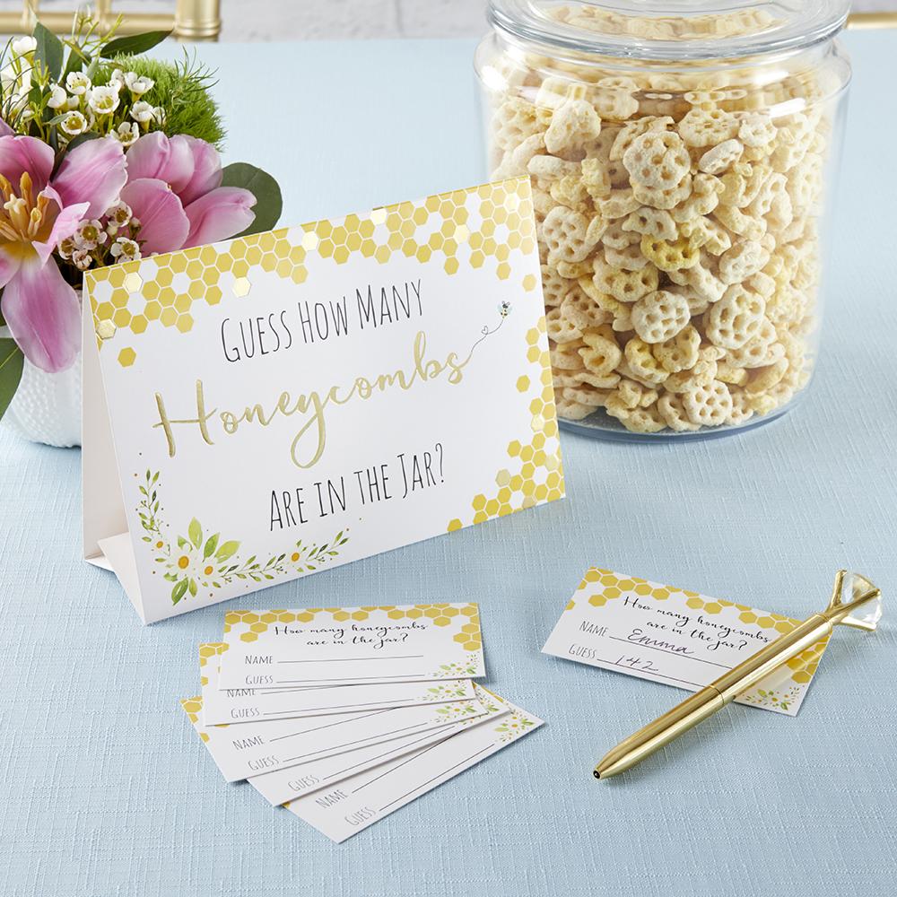 Sweet as Can Bee Advice Card & Baby Shower Game (Set of 50)